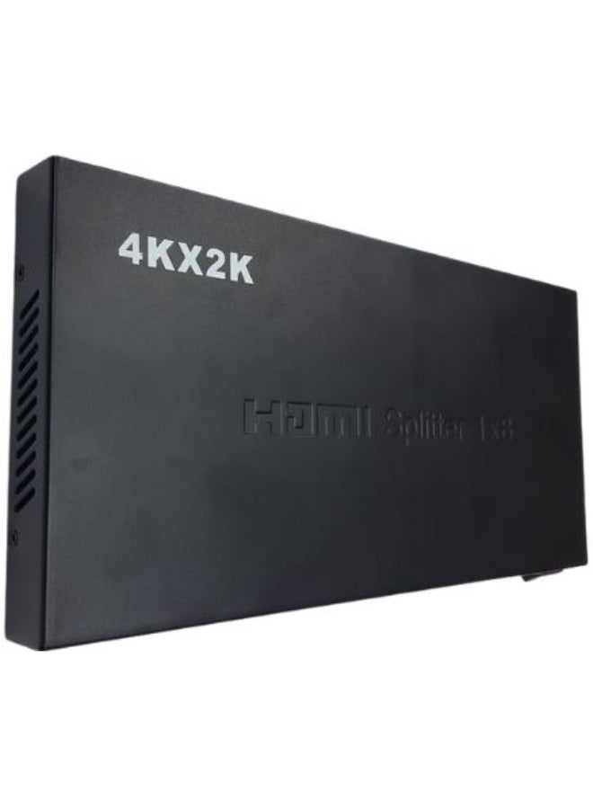 4K HDMI Splitter 1x8 | Supports 4K@30Hz | HDCP Compliant | FCC, CE, & RoHS Certified - Image 2